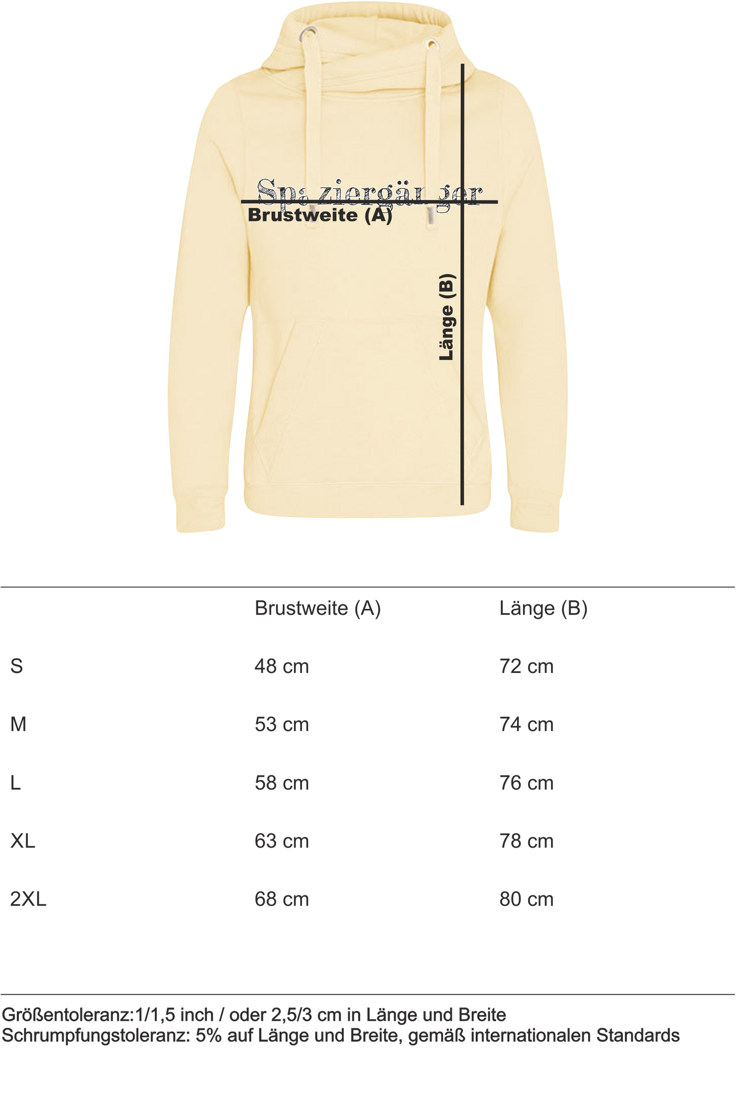 Hoodie „SPAZIERGÄNGER“ VanillaMilkShake