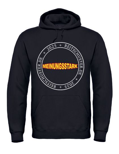 Hoodie „MEINUNGSSTARK" in verschiedenen Farben