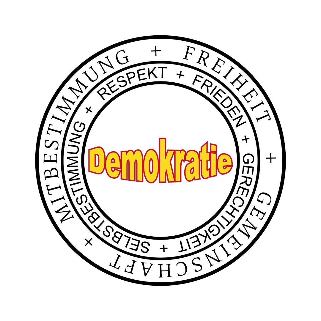 Fun-Shirt Unisex "DEMOKRATIE"