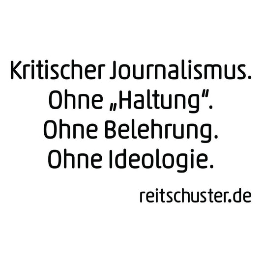 Aufkleber "Kritischer Journalismus"