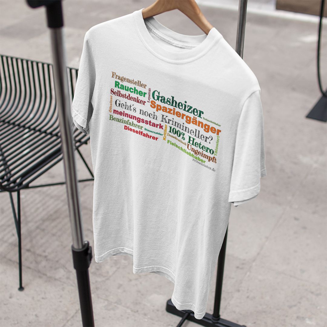Fun-Shirt Unisex "Gehts noch Krimineller"