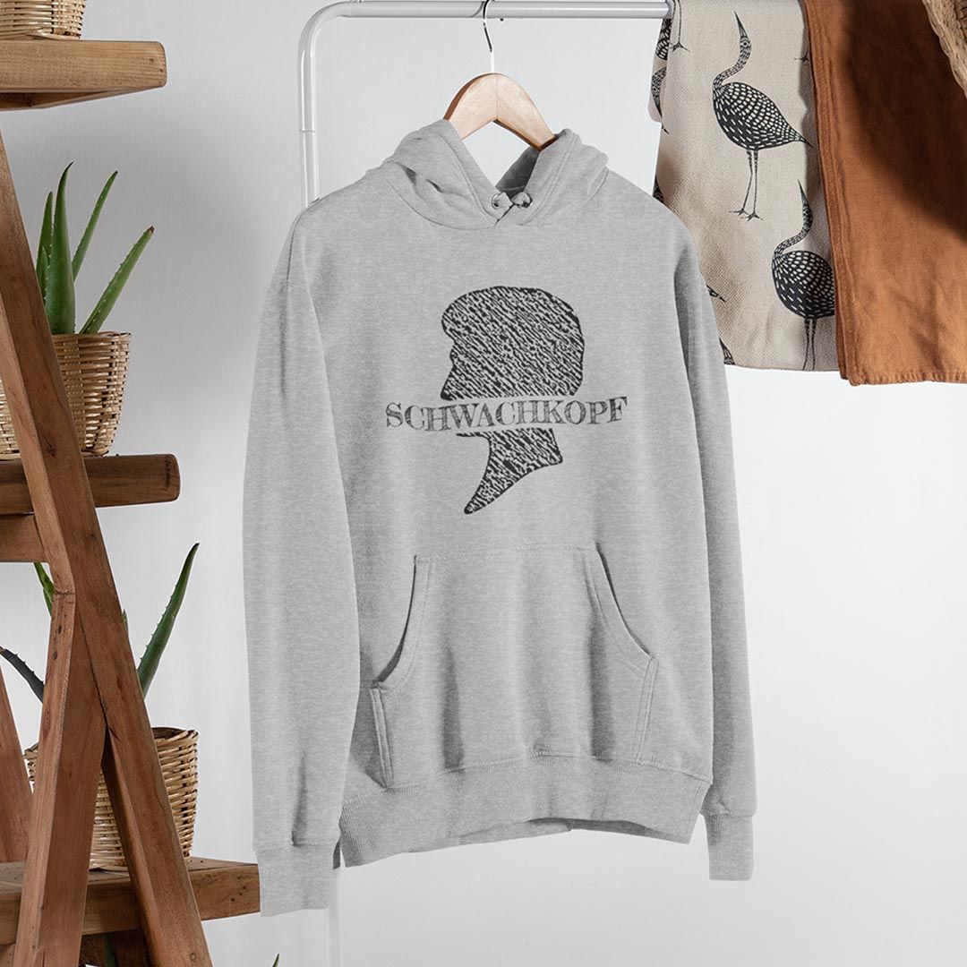 Hoodie „SCHWACHKOPF" in verschiedenen Farben