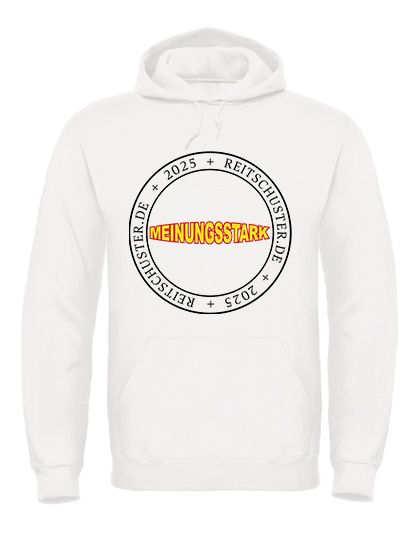 Hoodie „MEINUNGSSTARK" in verschiedenen Farben
