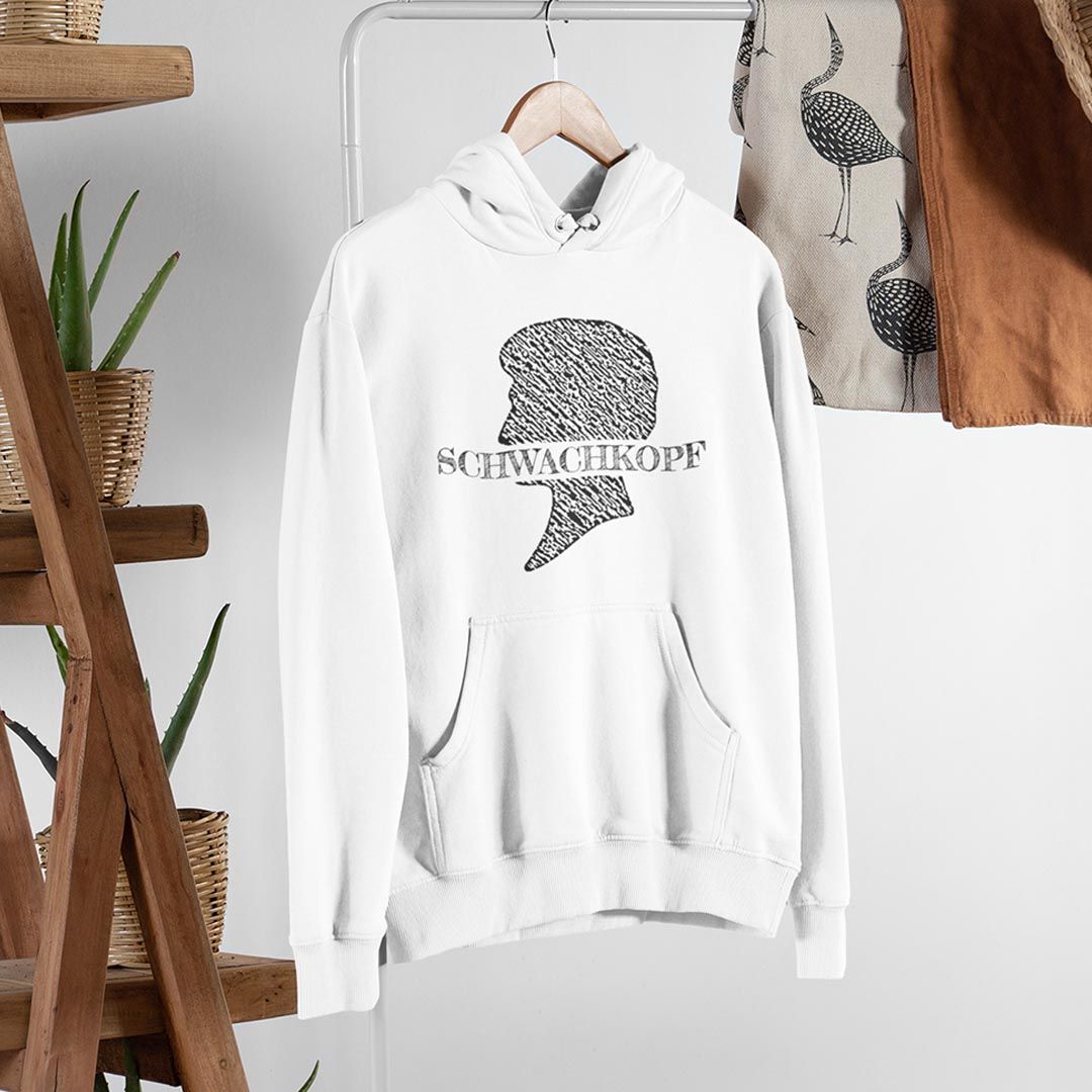 Hoodie „SCHWACHKOPF" in verschiedenen Farben