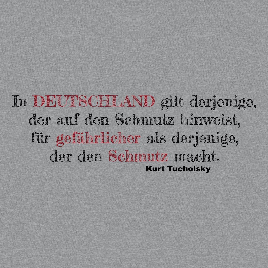 Hoodie „In Deutschland..." , in schwarz