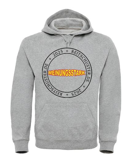 Hoodie „MEINUNGSSTARK" in verschiedenen Farben