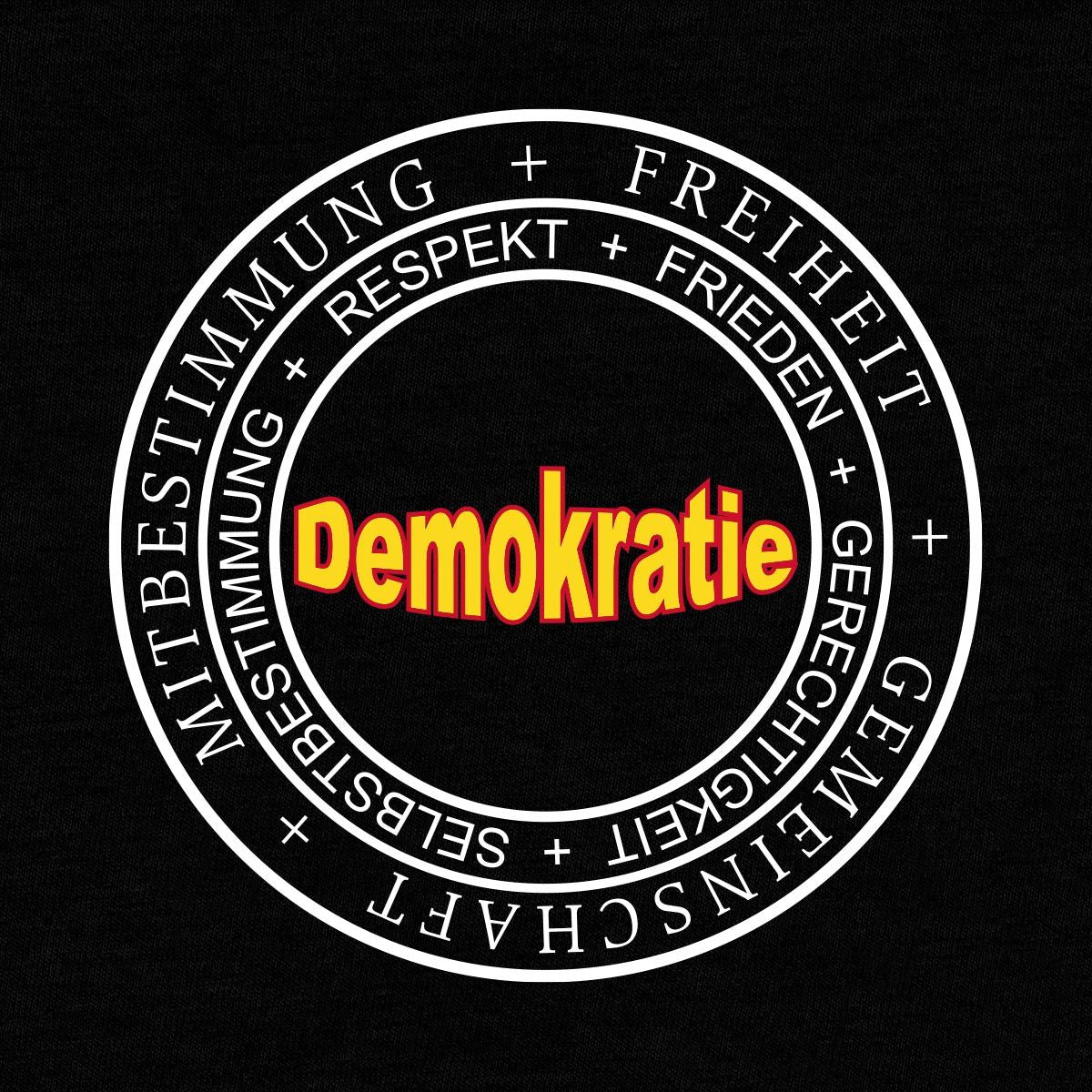 Fun-Shirt Unisex "DEMOKRATIE"