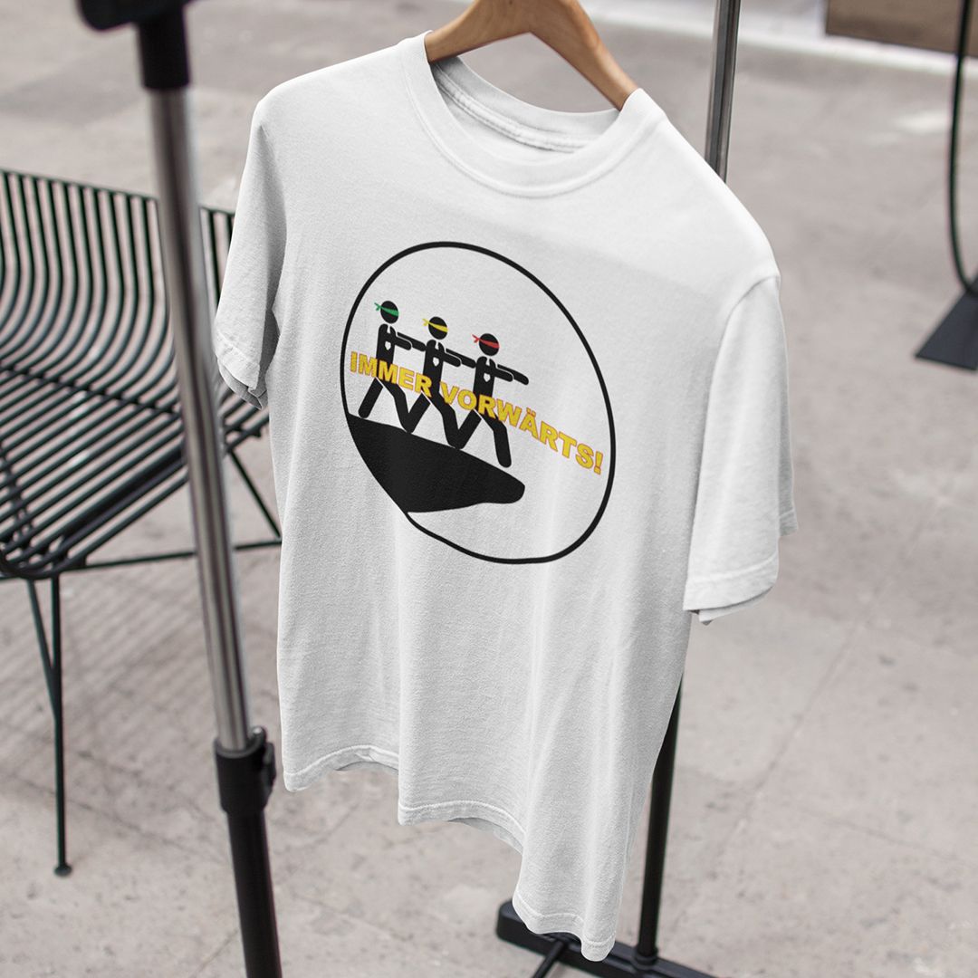 Fun-Shirt Unisex "IMMER VORWÄRTS"