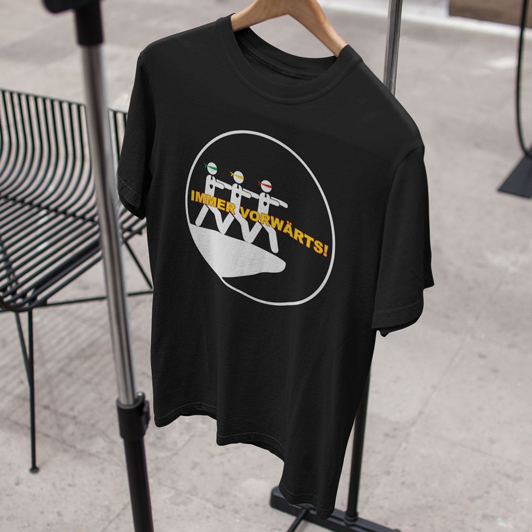 Fun-Shirt Unisex "IMMER VORWÄRTS"