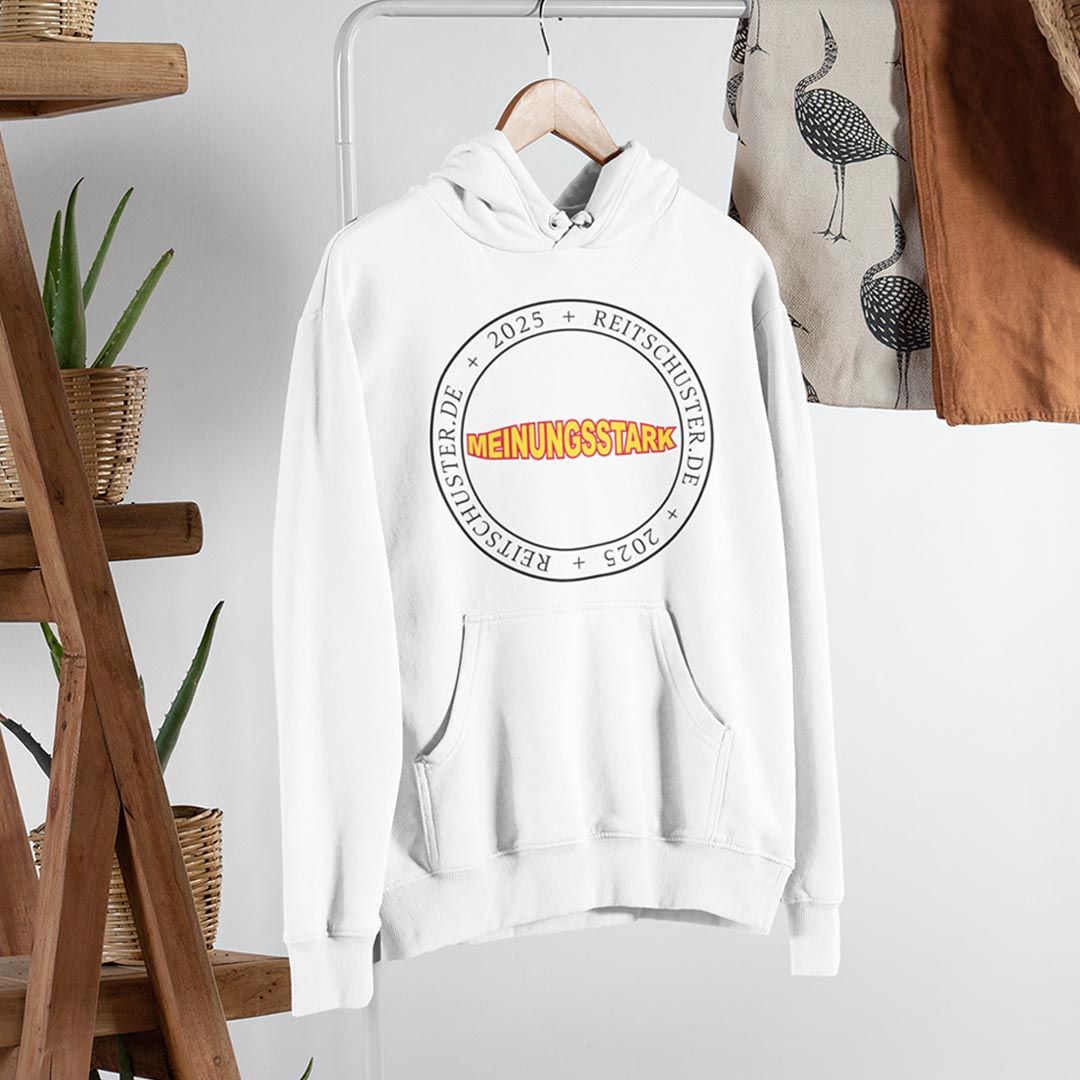 Hoodie „MEINUNGSSTARK" in verschiedenen Farben