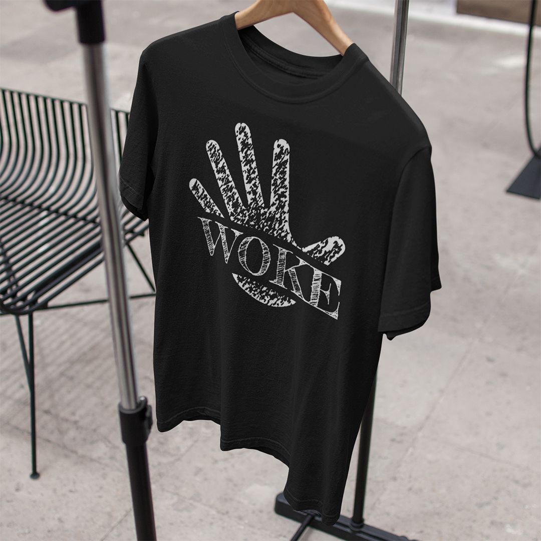 T-Shirt UNISEX „WOKE" Hand