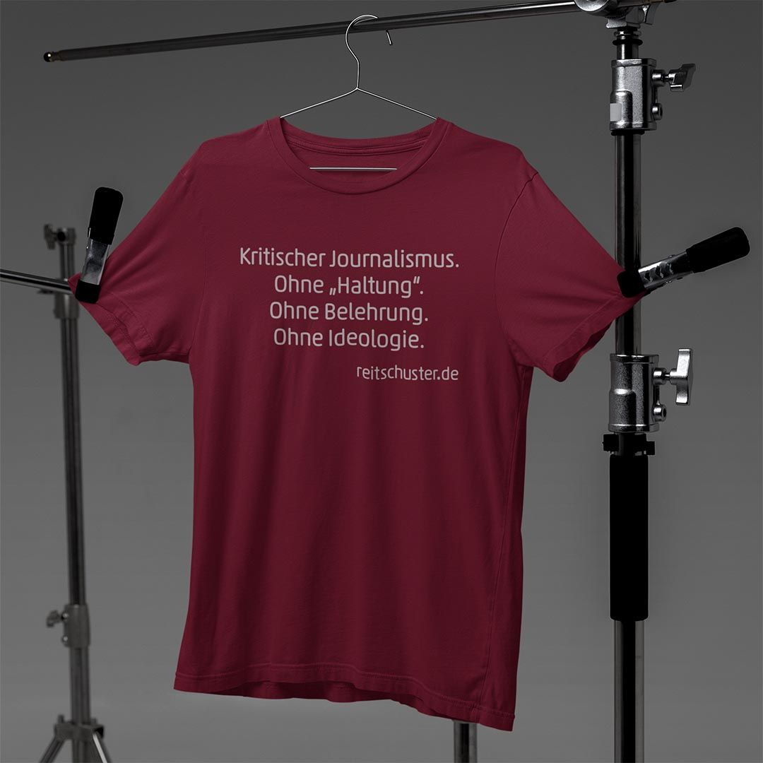 BR Premium T-Shirt „Kritischer Journalismus“ versch. Farben