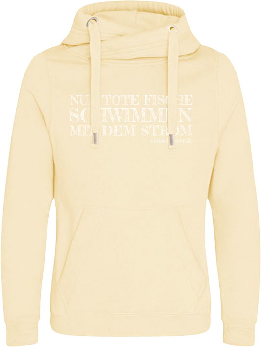 Hoodie „NUR TOTE FISCHE... (W)  VanillaMilkshake