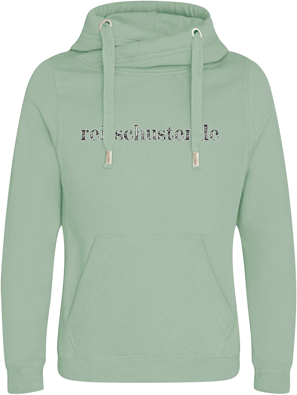 Hoodie „reitschuster.de“ DustyGreen