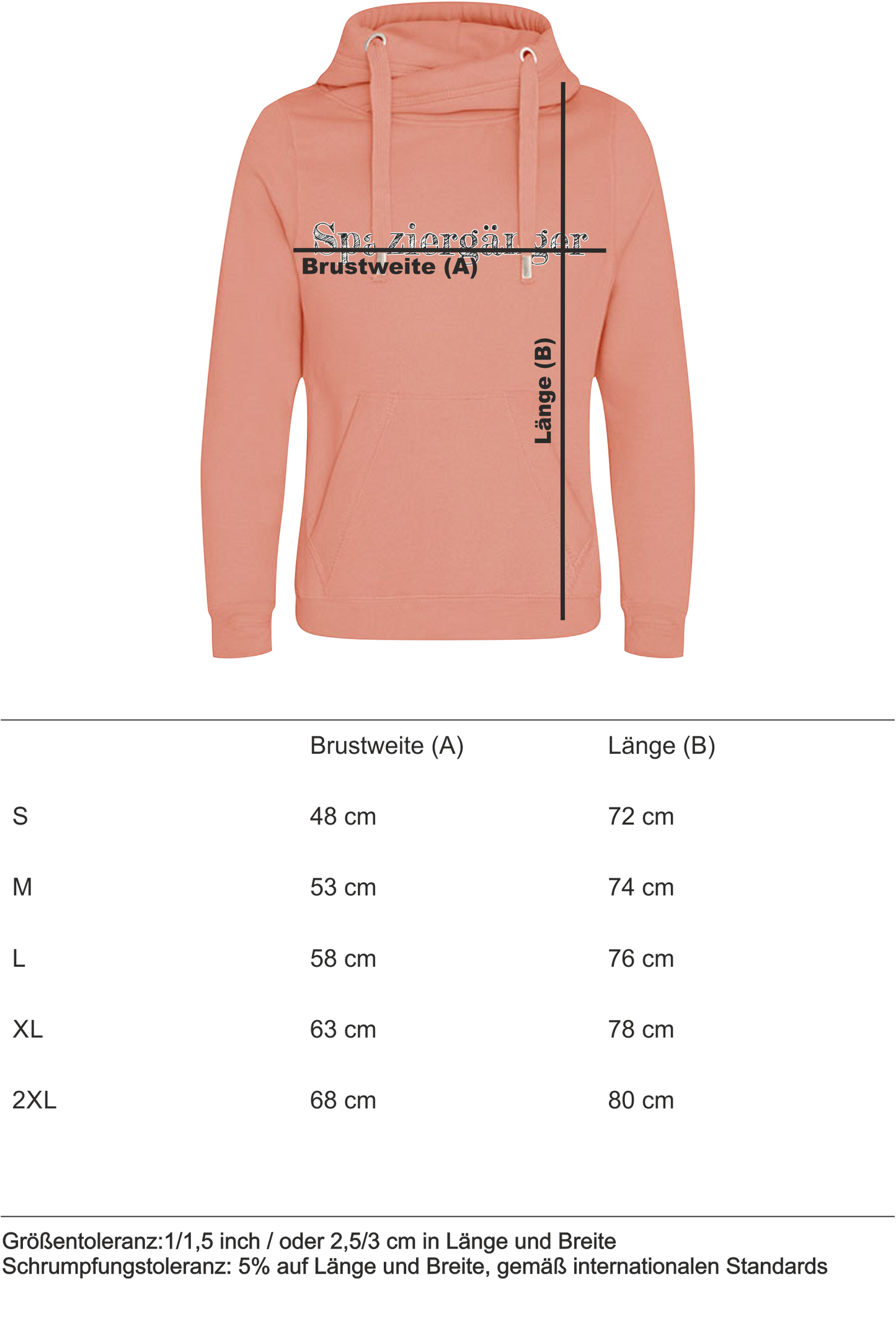 Hoodie „SPAZIERGÄNGER“ DustyPink