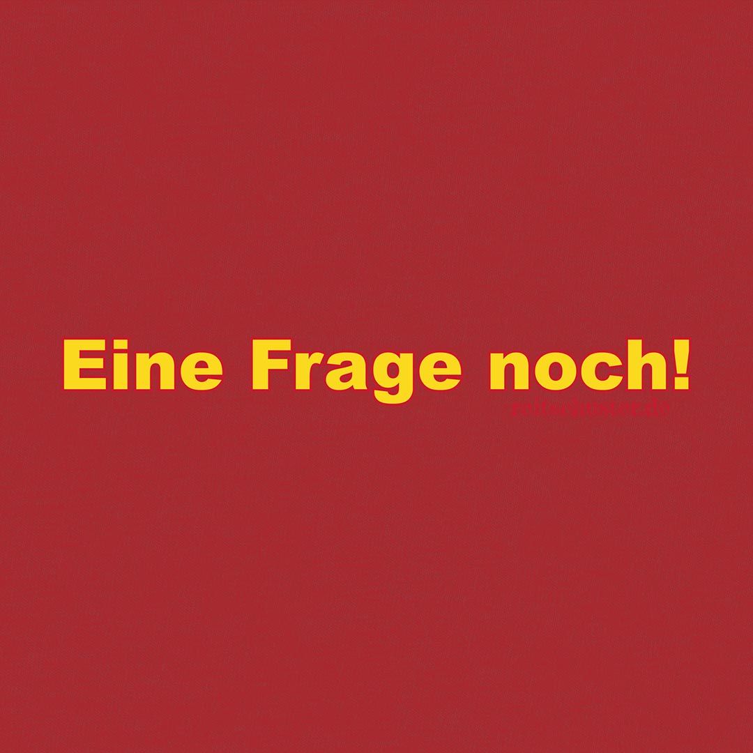 Basecap "Eine Frage noch" (in 2 Farben)