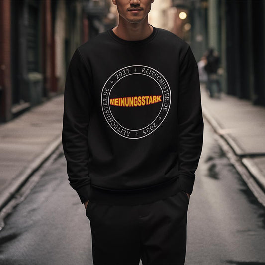 BR Sweater "Meinungsstark" schwarz