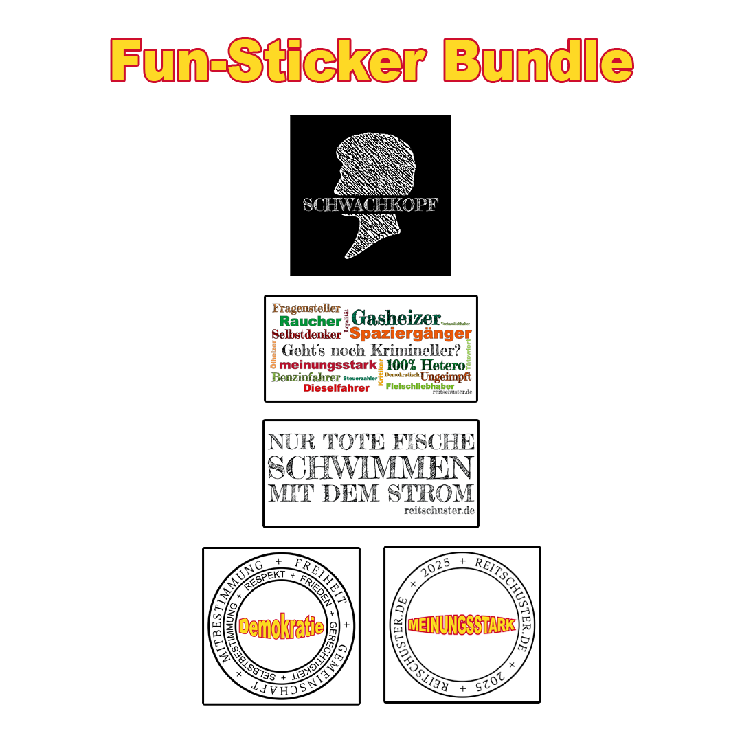 FUN-Aufkleber Bundle