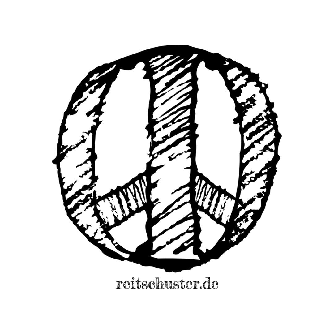 Baumwolltasche "Peace", versch. Farben