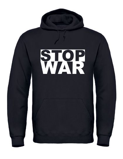 Hoodie „STOP WAR" in verschiedenen Farben