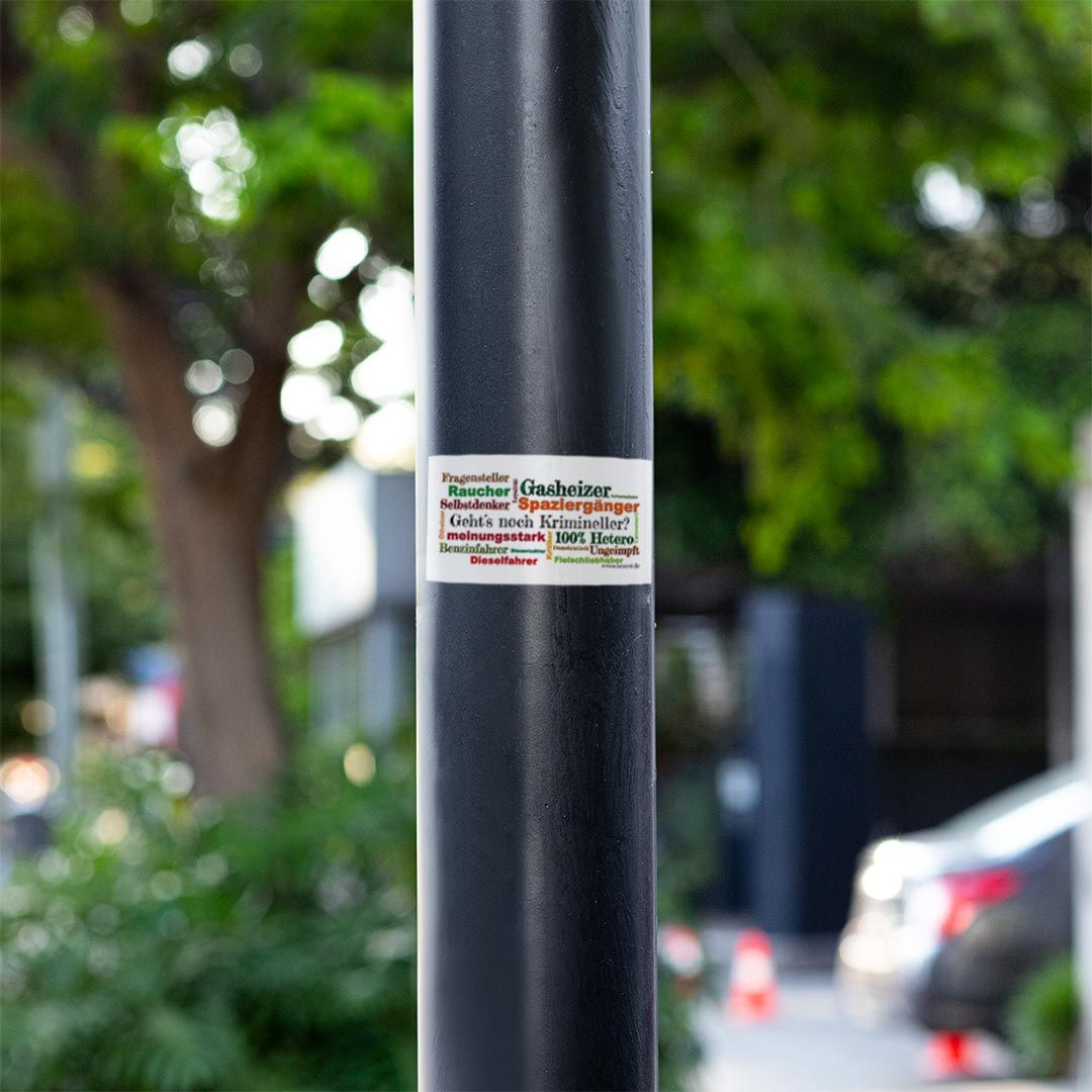 Aufkleber "Gehts noch Krimineller"
