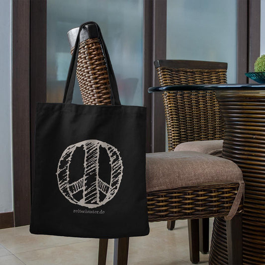 Baumwolltasche "Peace", versch. Farben