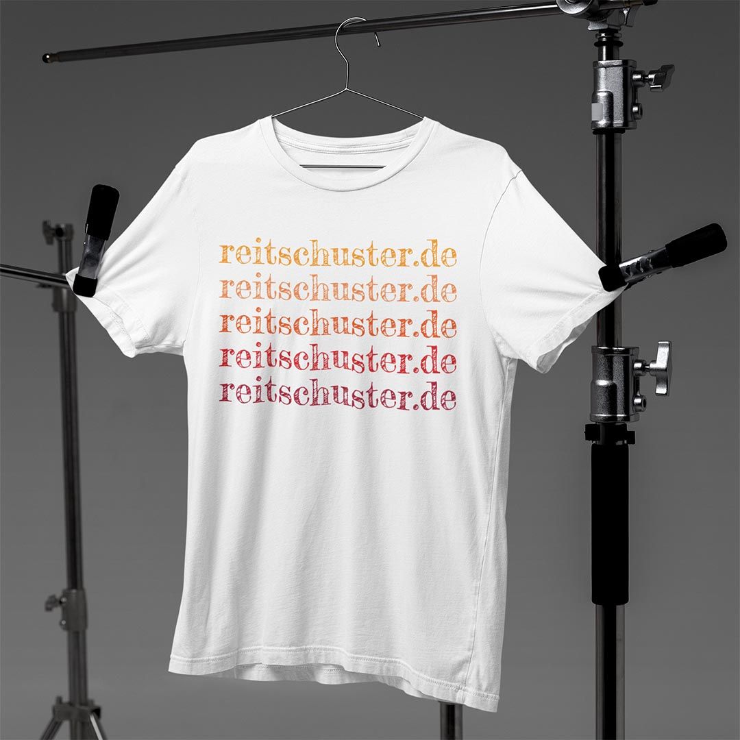BR Premium T-Shirt „reitschuster.de Rapportprint“ versch. Farben