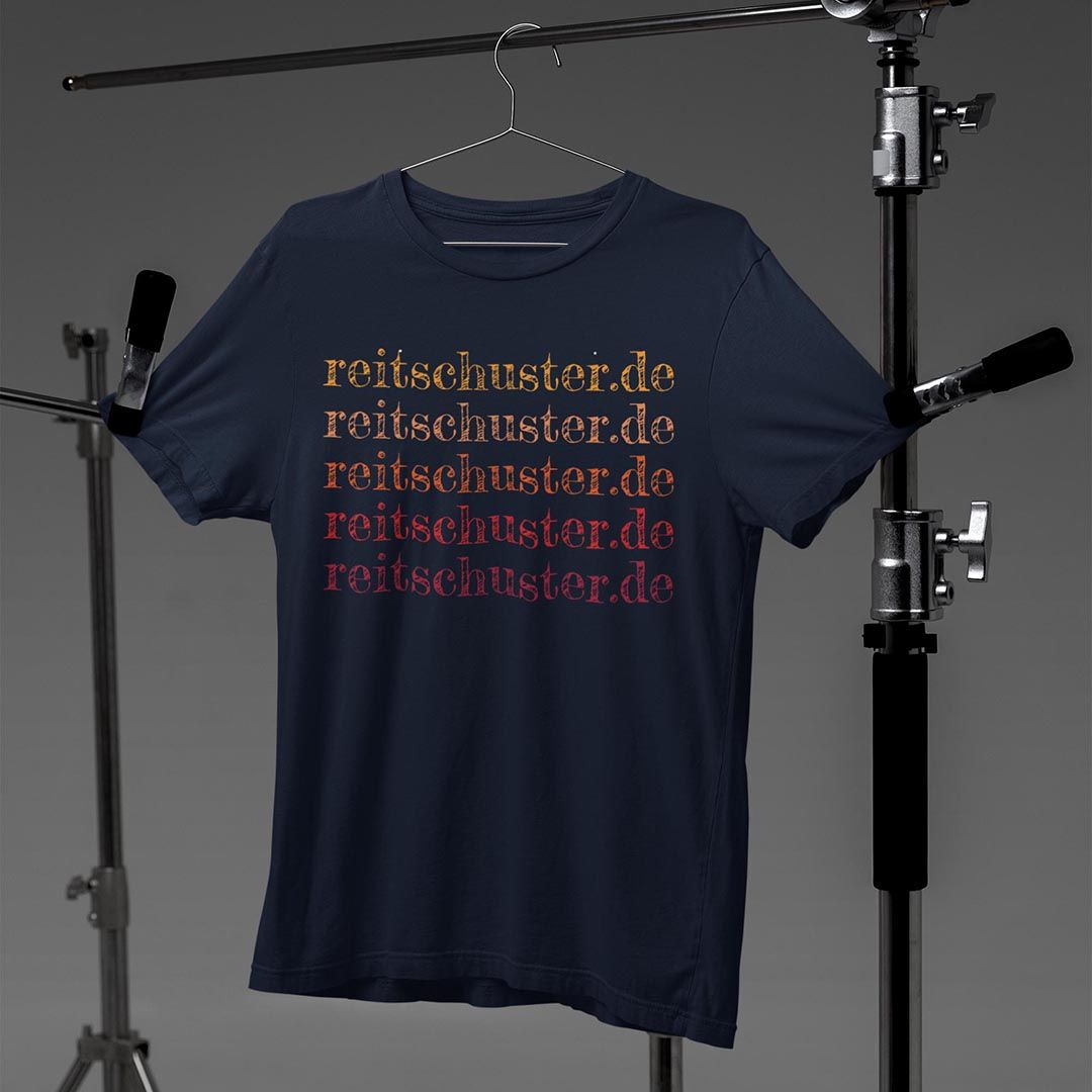 BR Premium T-Shirt „reitschuster.de Rapportprint“ versch. Farben