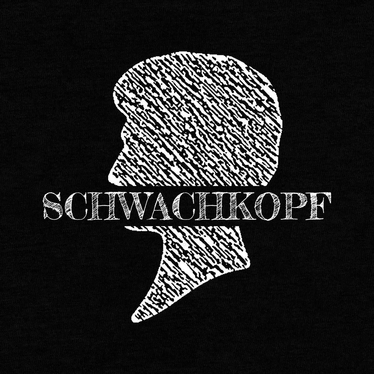 BR Sweater "SCHWACHKOPF" schwarz