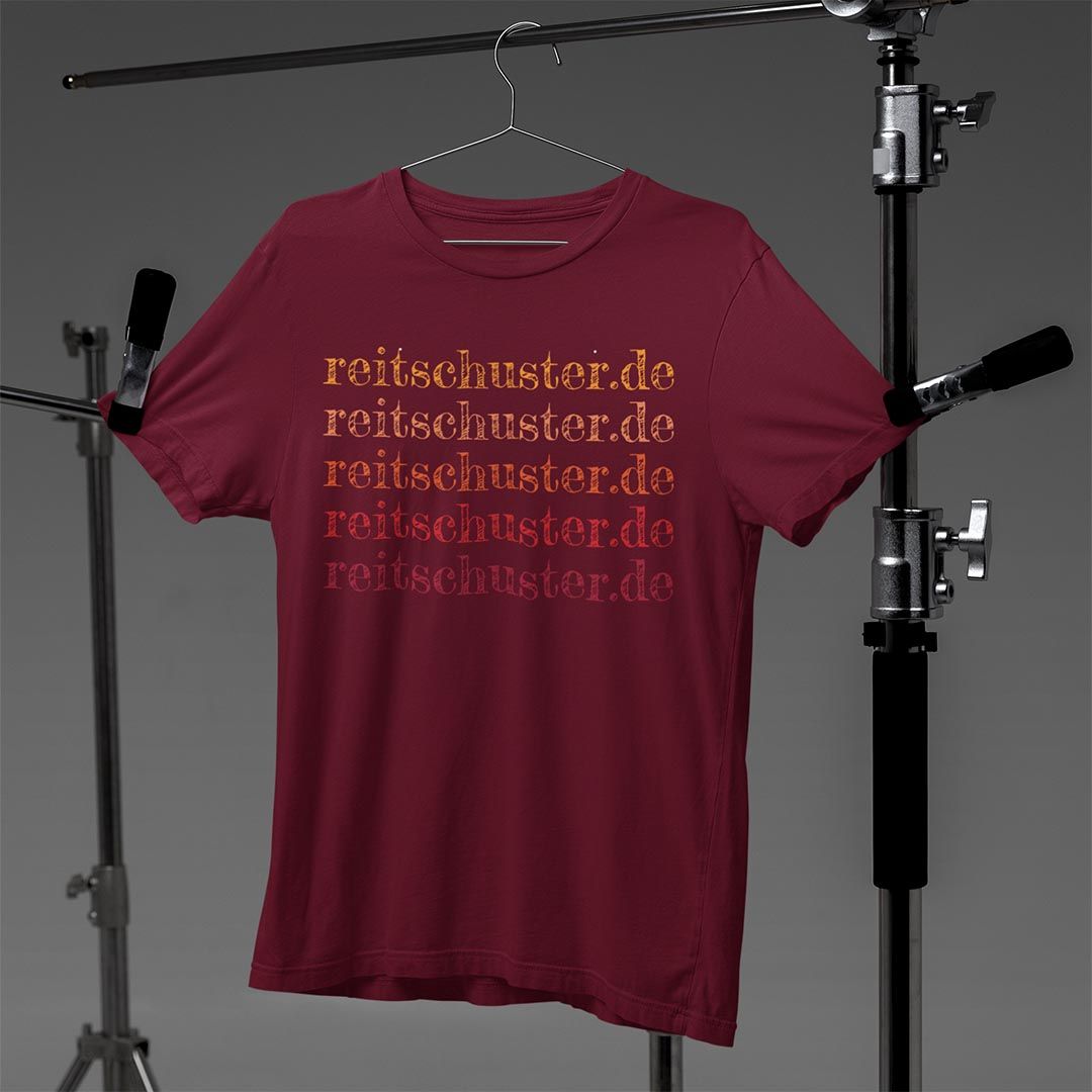 BR Premium T-Shirt „reitschuster.de Rapportprint“ versch. Farben