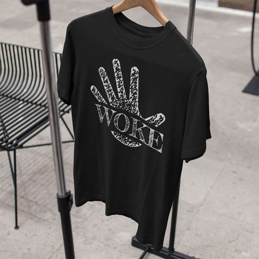 T-Shirt UNISEX „WOKE" Hand