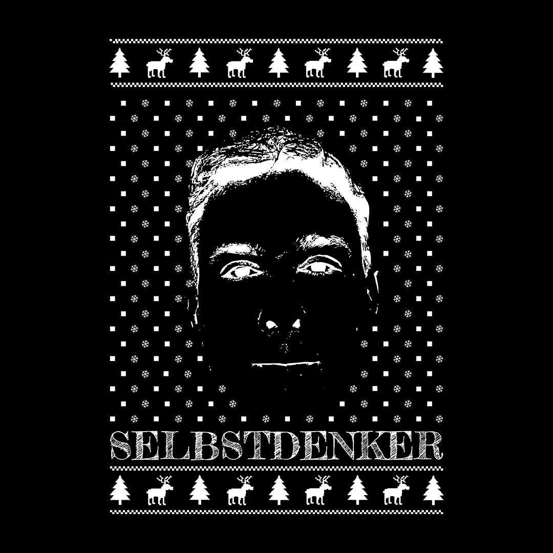 BR Kaffeebecher Christmas, "SELBSTDENKER" Boris Reitschuster, schwarz