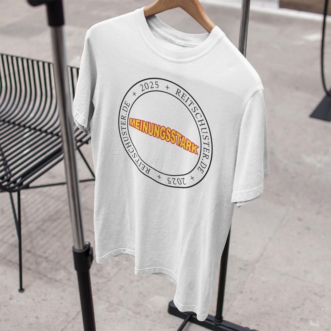 Fun-Shirt Unisex  "MEINUNGSSTARK"
