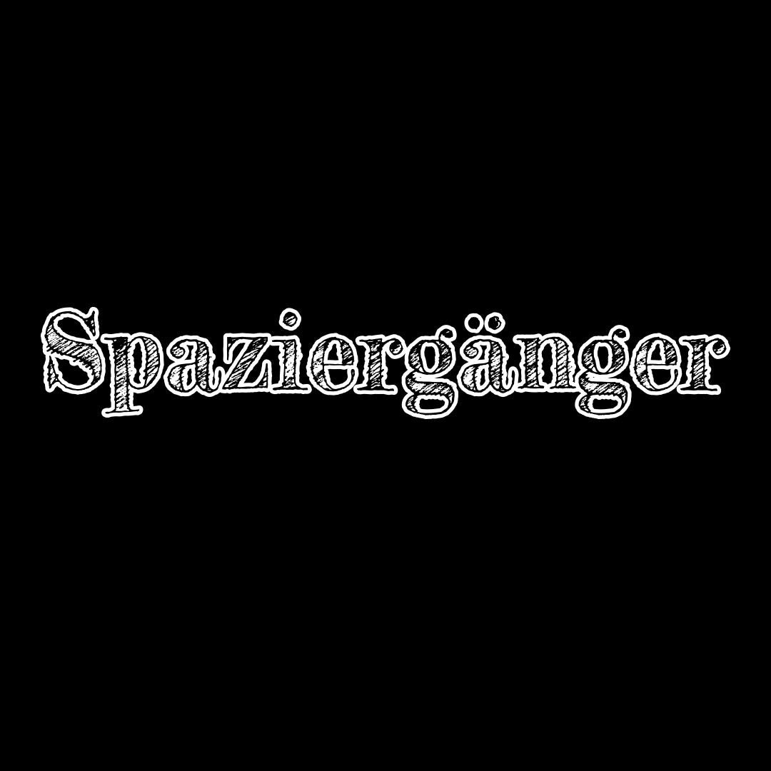Regenschirm "SPAZIERGÄNGER" schwarz/rot & schwarz/grau