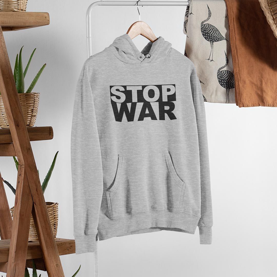 Hoodie „STOP WAR" in verschiedenen Farben